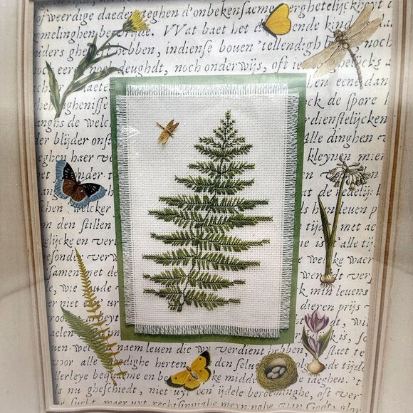 Janlynn Nature Collection Woodland Fern Counted Cross Stitch Kit 1155-59 New - Picture 2 of 6